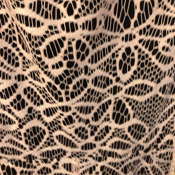 Made in San Francisco Lace overlay black Casual Dress XS - Picture 2 of 10